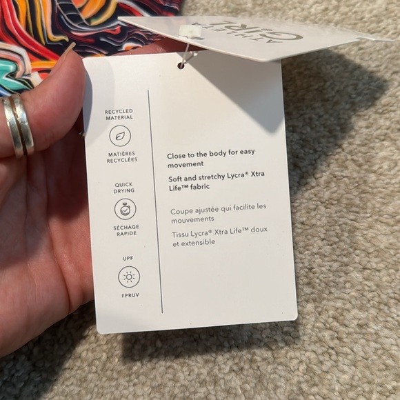 New Athleta girl size 16, tankini - Picture 2 of 3